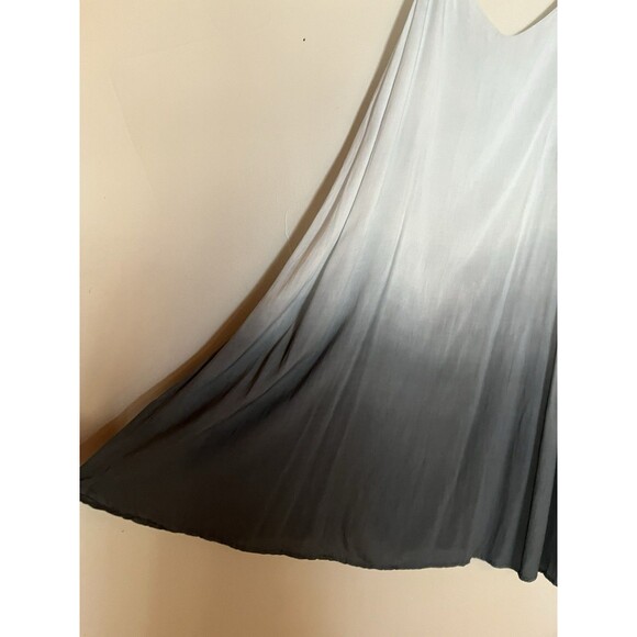 Malai Mini Tank Slip Dress, Sea Foam ombré, fully lined, Vacay Beach Dress NEW L - Picture 9 of 14